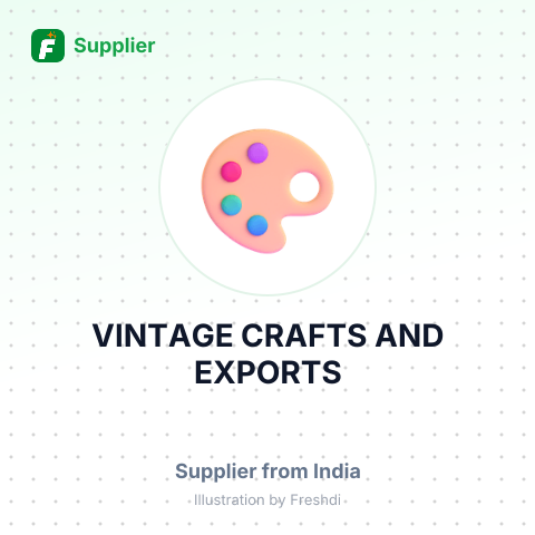 VINTAGE CRAFTS AND EXPORTS – summary card, no photo uploaded yet