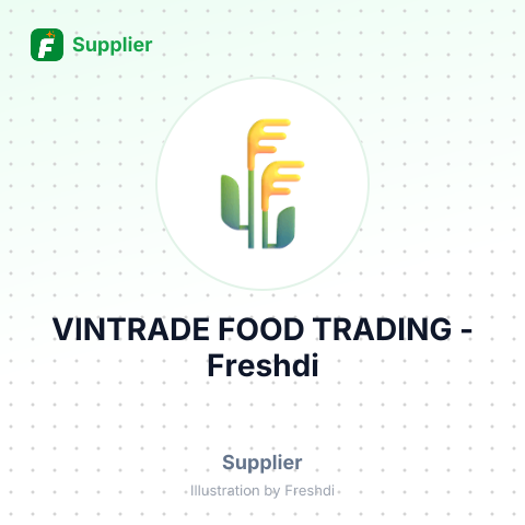 VINTRADE FOOD TRADING – summary card, no photo uploaded yet