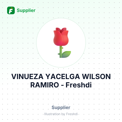VINUEZA YACELGA WILSON RAMIRO – summary card, no photo uploaded yet