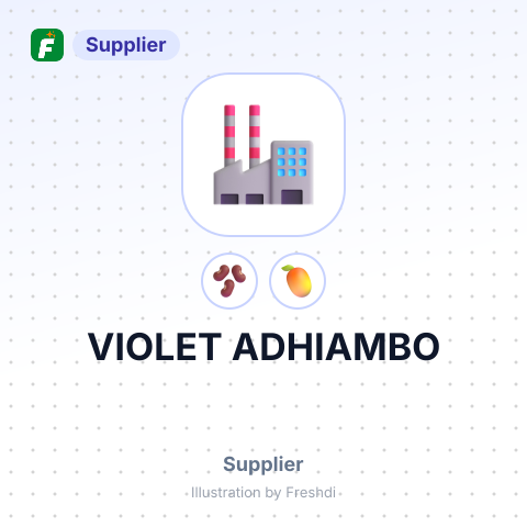 VIOLET ADHIAMBO – summary card, no photo uploaded yet