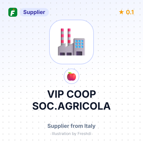 VIP COOP SOC.AGRICOLA – summary card, no photo uploaded yet