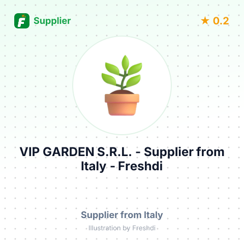 VIP GARDEN S.R.L. – summary card, no photo uploaded yet