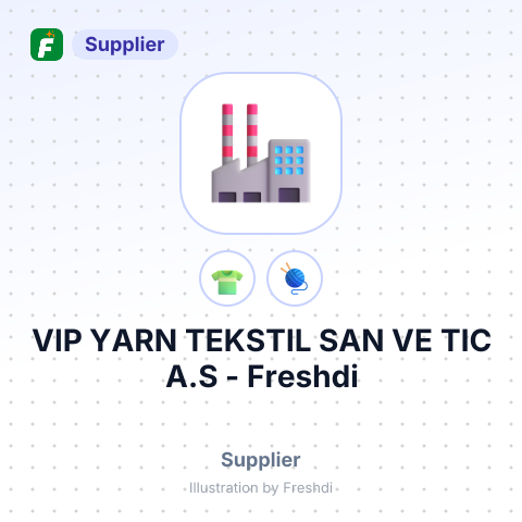 VIP YARN TEKSTIL SAN VE TIC A.S – summary card, no photo uploaded yet
