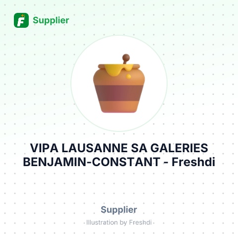 VIPA LAUSANNE SA GALERIES BENJAMIN-CONSTANT – summary card, no photo uploaded yet