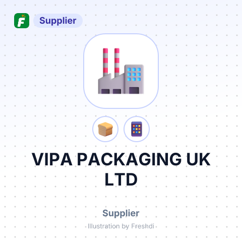 VIPA PACKAGING UK LTD – summary card, no photo uploaded yet