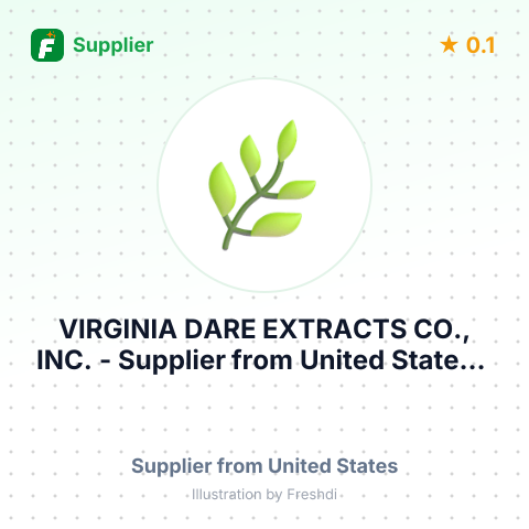 VIRGINIA DARE EXTRACTS CO., INC. – summary card, no photo uploaded yet