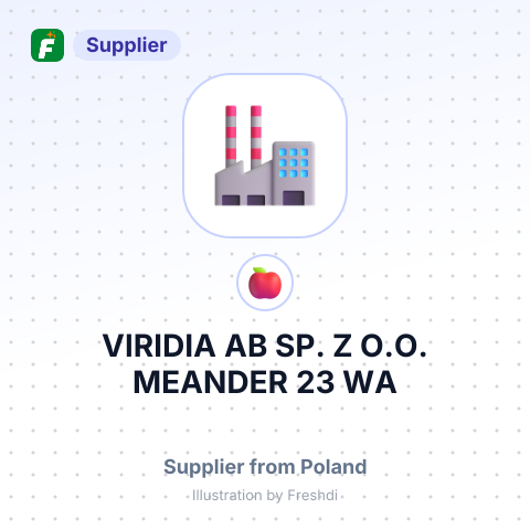 VIRIDIA AB SP. Z O.O. MEANDER 23 WA – summary card, no photo uploaded yet