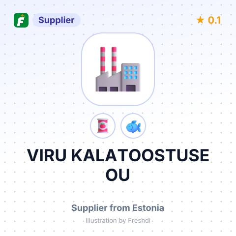 VIRU KALATOOSTUSE OU – summary card, no photo uploaded yet