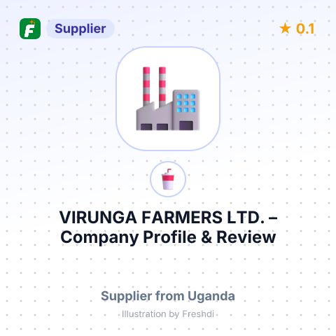 VIRUNGA FARMERS LTD. – summary card, no photo uploaded yet