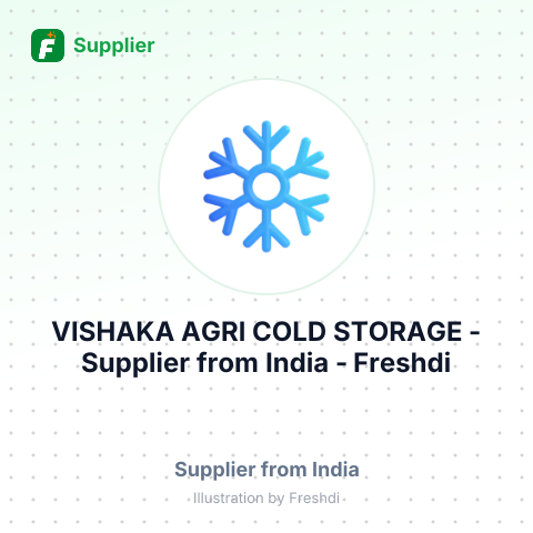 VISHAKA AGRI COLD STORAGE – summary card, no photo uploaded yet