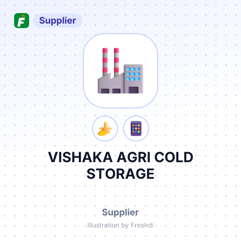VISHAKA AGRI COLD STORAGE – summary card, no photo uploaded yet