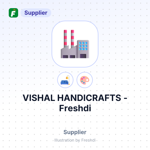 VISHAL HANDICRAFTS – summary card, no photo uploaded yet