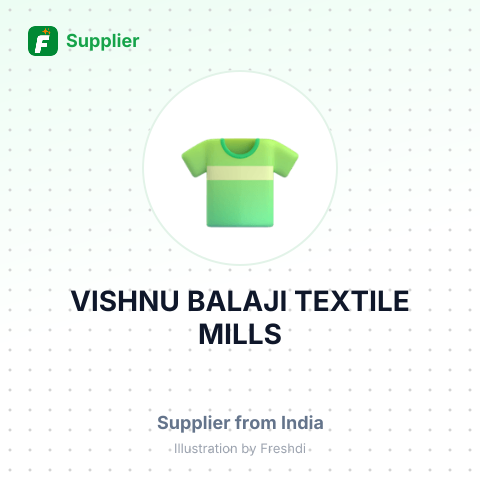 VISHNU BALAJI TEXTILE MILLS – summary card, no photo uploaded yet