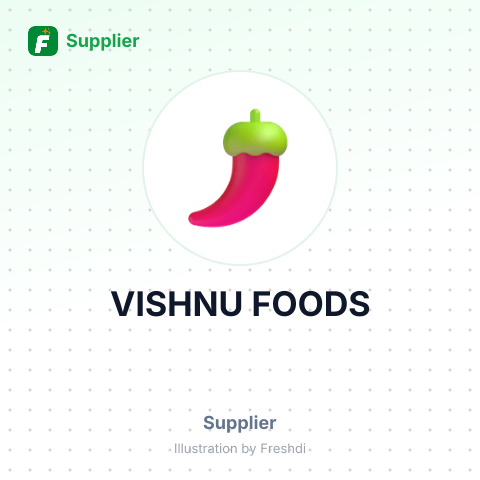 VISHNU FOODS – summary card, no photo uploaded yet