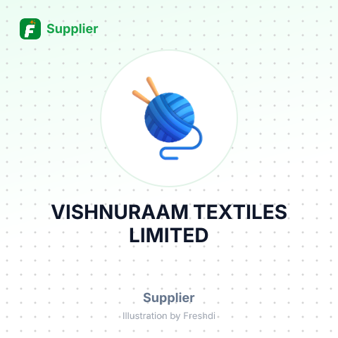 VISHNURAAM TEXTILES LIMITED – summary card, no photo uploaded yet