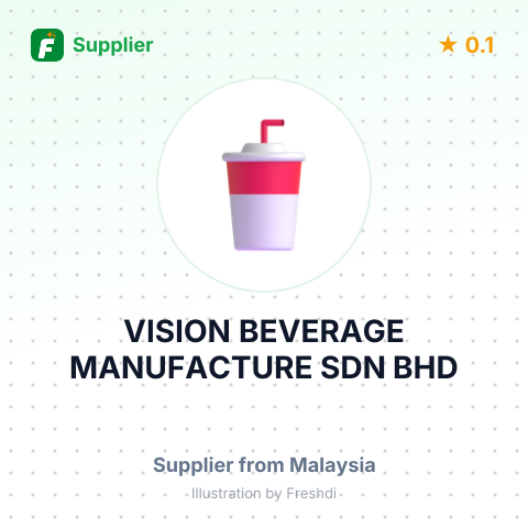 VISION BEVERAGE MANUFACTURE SDN BHD – summary card, no photo uploaded yet