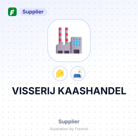 VISSERIJ KAASHANDEL – summary card, no photo uploaded yet