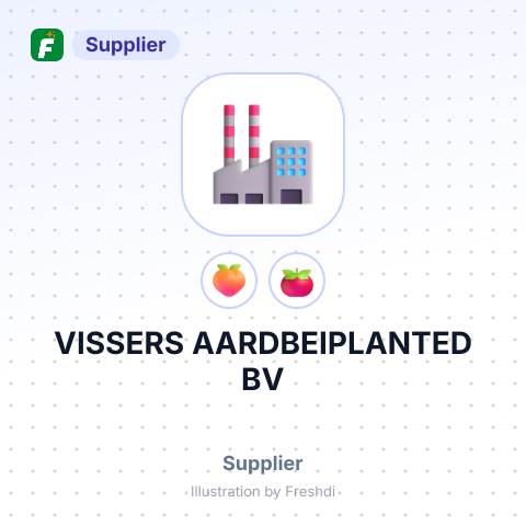VISSERS AARDBEIPLANTED BV – summary card, no photo uploaded yet