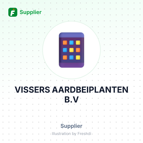 VISSERS AARDBEIPLANTEN B.V – summary card, no photo uploaded yet