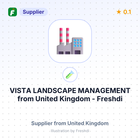 VISTA LANDSCAPE MANAGEMENT – summary card, no photo uploaded yet