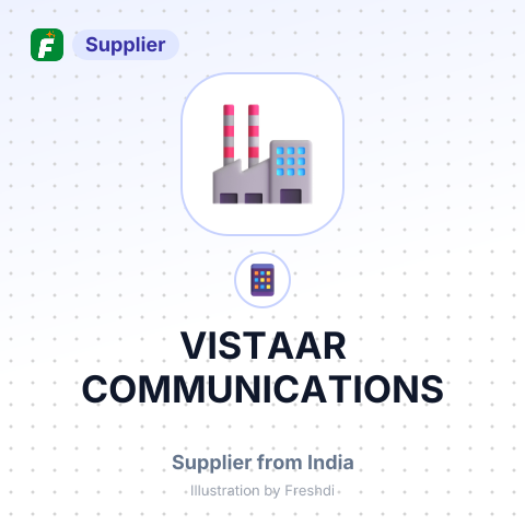 VISTAAR COMMUNICATIONS – summary card, no photo uploaded yet