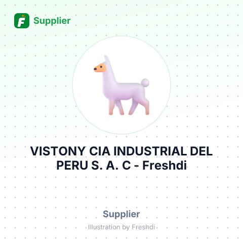 VISTONY CIA INDUSTRIAL DEL PERU S. A. C – summary card, no photo uploaded yet