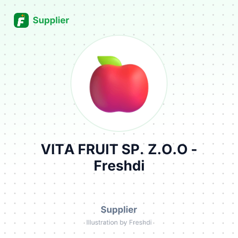 VITA FRUIT SP. Z.O.O – summary card, no photo uploaded yet