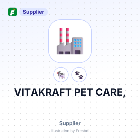 VITAKRAFT PET CARE, – summary card, no photo uploaded yet
