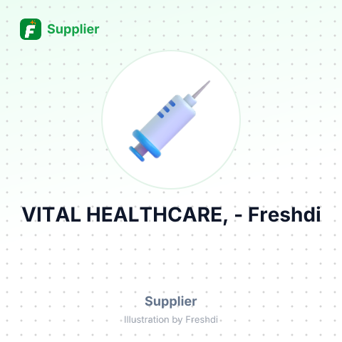 VITAL HEALTHCARE, – summary card, no photo uploaded yet