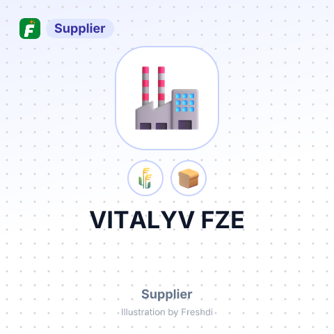 VITALYV FZE – summary card, no photo uploaded yet