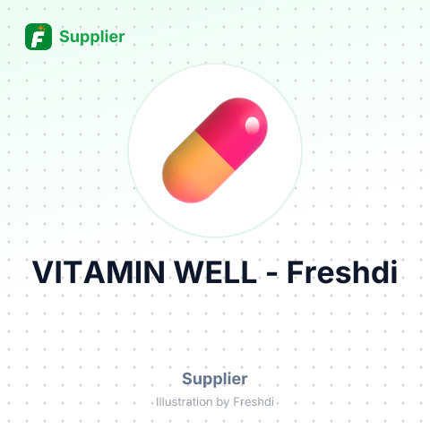 VITAMIN WELL – summary card, no photo uploaded yet