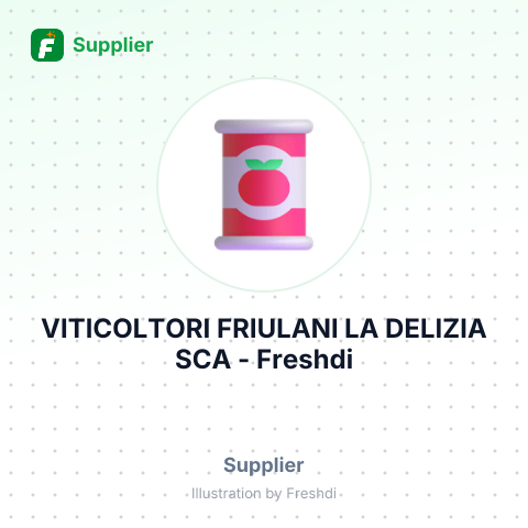 VITICOLTORI FRIULANI LA DELIZIA SCA – summary card, no photo uploaded yet