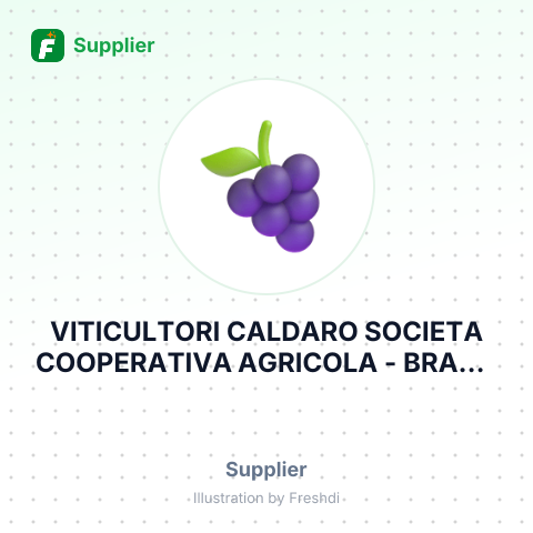 VITICULTORI CALDARO SOCIETA COOPERATIVA AGRICOLA - BRAND CANTINA KALTERN – summary card, no photo uploaded yet