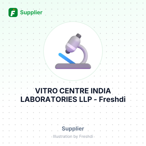 VITRO CENTRE INDIA LABORATORIES LLP – summary card, no photo uploaded yet