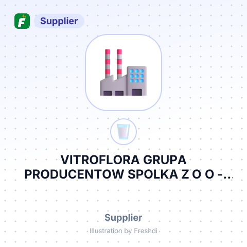 VITROFLORA GRUPA PRODUCENTOW SPOLKA Z O O – summary card, no photo uploaded yet