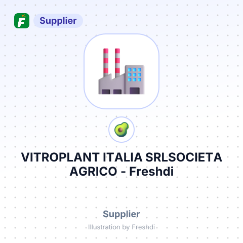 VITROPLANT ITALIA SRLSOCIETA AGRICO – summary card, no photo uploaded yet