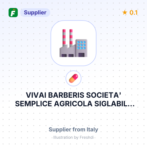 VIVAI BARBERIS SOCIETA' SEMPLICE AGRICOLA SIGLABILE VIVAI BARBERIS S.S – summary card, no photo uploaded yet