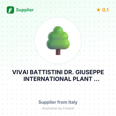 VIVAI BATTISTINI DR. GIUSEPPE INTERNATIONAL PLANT PROPAGATION – summary card, no photo uploaded yet