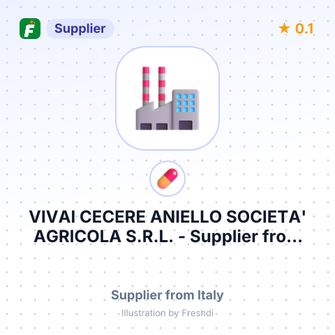 VIVAI CECERE ANIELLO SOCIETA' AGRICOLA S.R.L. – summary card, no photo uploaded yet