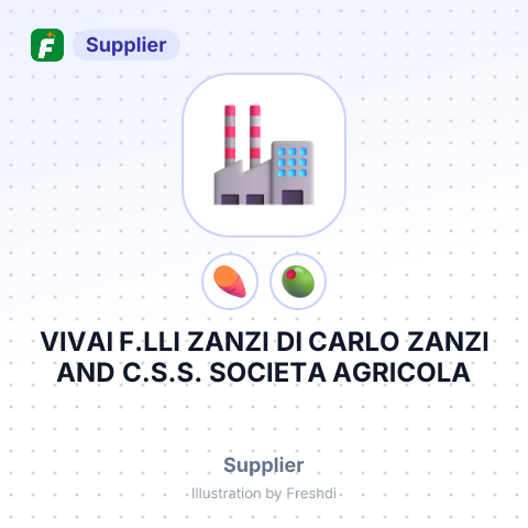VIVAI F.LLI ZANZI DI CARLO ZANZI AND C.S.S. SOCIETA AGRICOLA – summary card, no photo uploaded yet