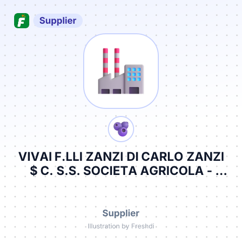 VIVAI F.LLI ZANZI DI CARLO ZANZI $ C. S.S. SOCIETA AGRICOLA – summary card, no photo uploaded yet
