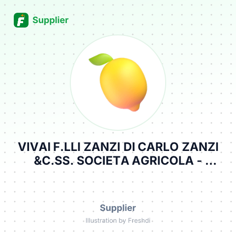 VIVAI F.LLI ZANZI DI CARLO ZANZI &C.SS. SOCIETA AGRICOLA – summary card, no photo uploaded yet
