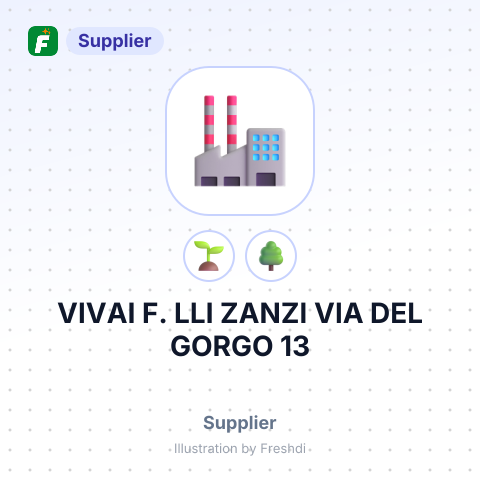 VIVAI F. LLI ZANZI VIA DEL GORGO 13 – summary card, no photo uploaded yet
