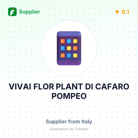 VIVAI FLOR PLANT DI CAFARO POMPEO – summary card, no photo uploaded yet