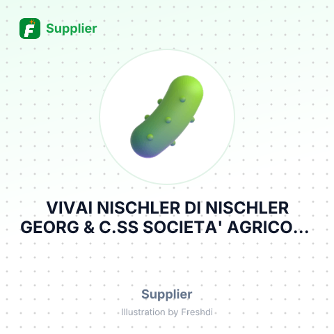 VIVAI NISCHLER DI NISCHLER GEORG & C.SS SOCIETA' AGRICOLA – summary card, no photo uploaded yet