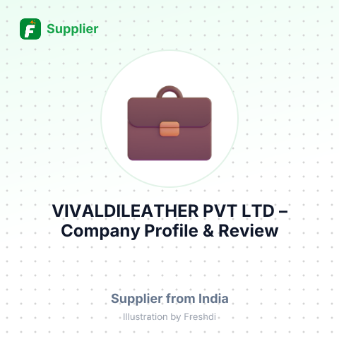 VIVALDILEATHER PVT LTD – summary card, no photo uploaded yet