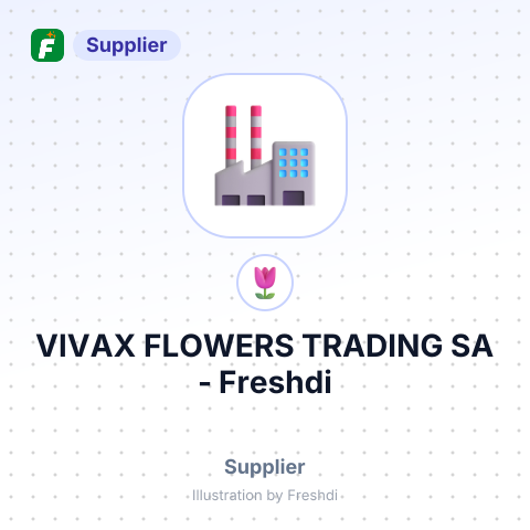 VIVAX FLOWERS TRADING SA – summary card, no photo uploaded yet