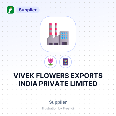 VIVEK FLOWERS EXPORTS INDIA PRIVATE LIMITED – summary card, no photo uploaded yet