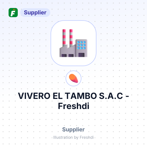 VIVERO EL TAMBO S.A.C – summary card, no photo uploaded yet
