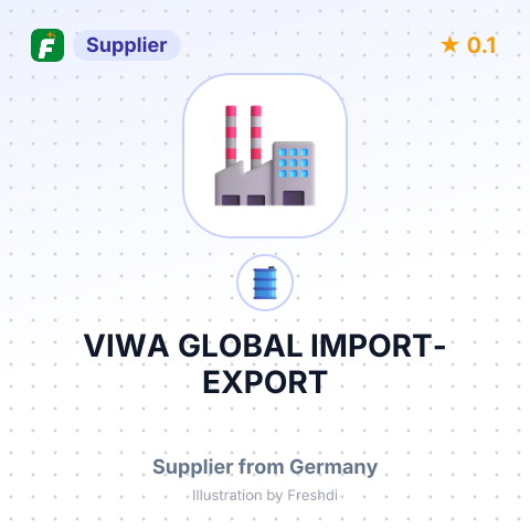 VIWA GLOBAL IMPORT-EXPORT – summary card, no photo uploaded yet